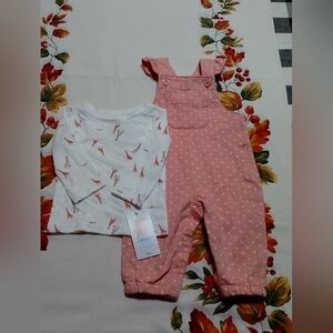 NWT Carter's two piece matching set